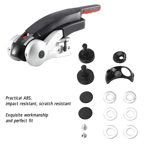 Caravanin etu- ja takahankauksen kitkapalat Kompakti rakenne Vetokoukun vakailija Sivukitkapalat Vaihto ALKO AKS 3004:lle