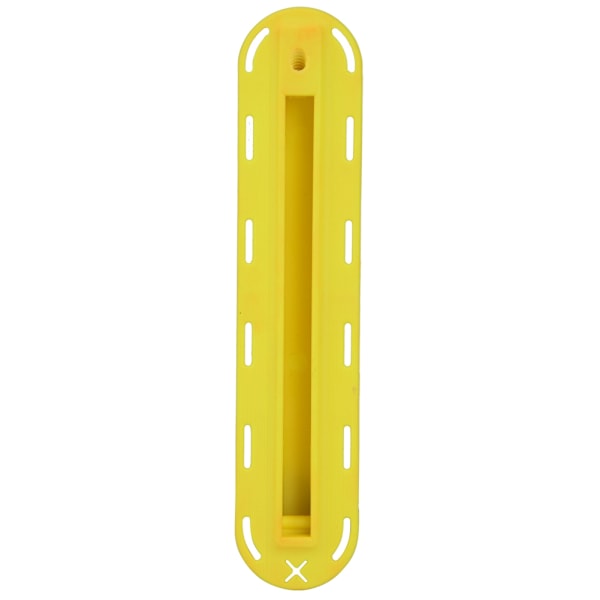 3Pcs Plastic Surfboard Fin Plug Base Finned Box Surfing Board Accessory with Screw Wrenchyellow