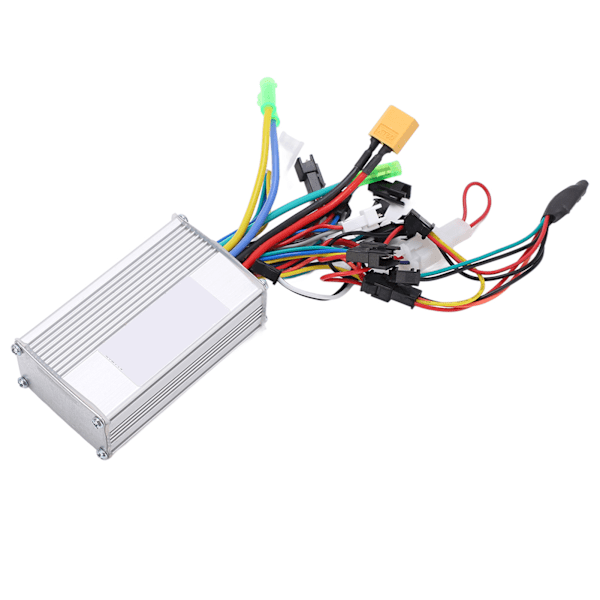 24V 36V 48V 350W Elcykel Tre-läges Sinusvågsstyrenhet med LH100 LCD-display Kit