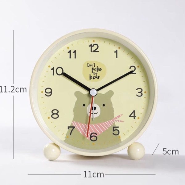 Creative and lovely bedside clock for students Children's