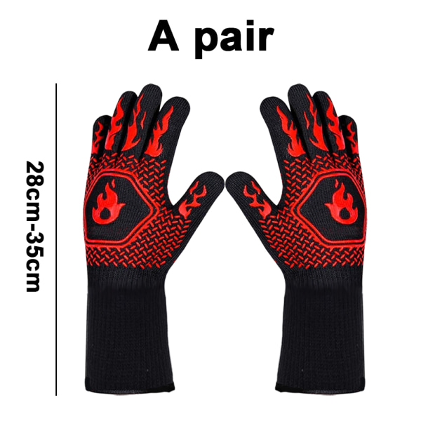 Oven Gloves 932°F Heat Resistant Gloves