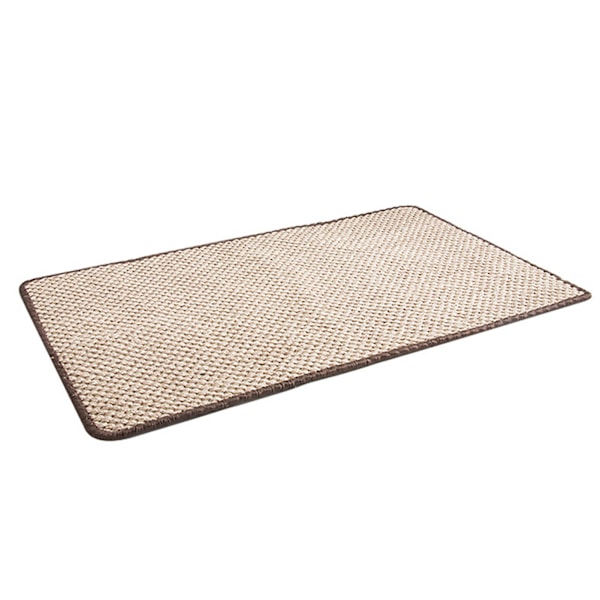 Cat Scratch Mat Prevent Slip Scratch Resistant Furniture Protector Sisal Cat Scratching Pad for Sofa Wall Floor M with Nail (60x40cm / 23.6x15.7in