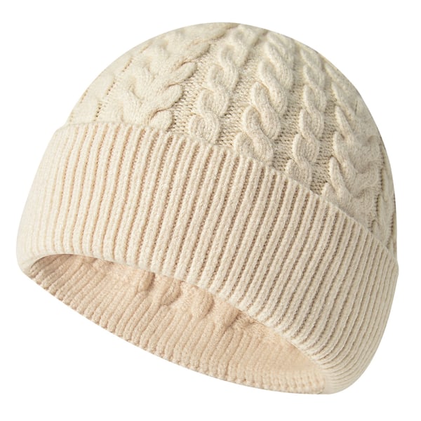 Varmt Strikket Tyk Slouchy Beanie Hue til Mænd Kvinder Gave