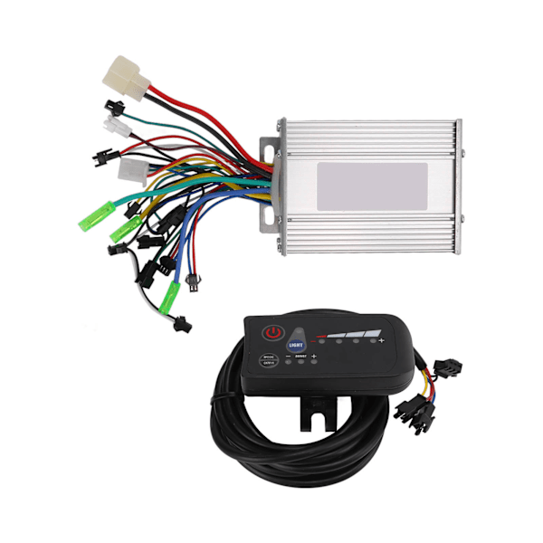 48V 450W Motor Brushless Controller 9 Tube Electric Bicycle Motor Controller with 810 LED Display Panel