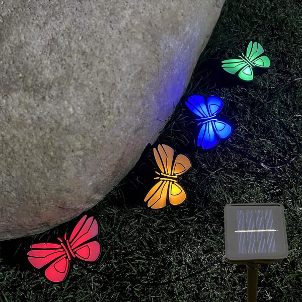 Butterfly? Solar Lights Outdoor Garden Decor 6,5? fot 4LED? Waterp