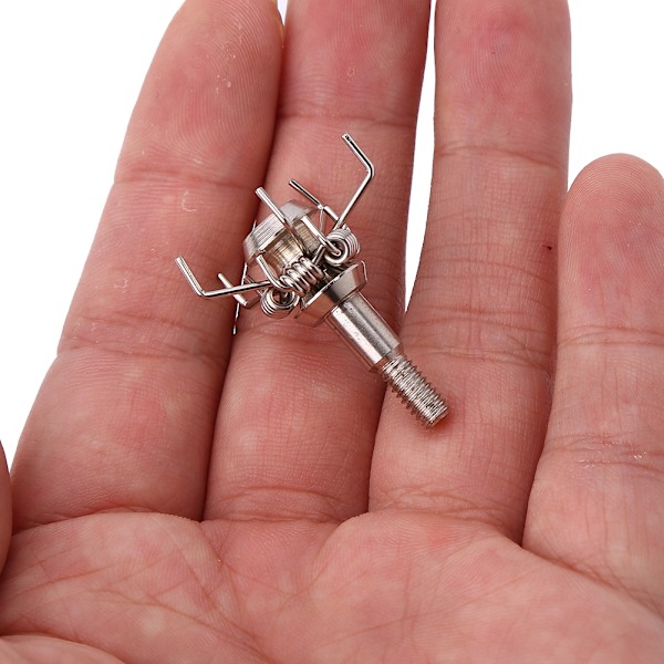 6 kpl 100 Grain Broadhead Target Judo -nuoli kärjet pienriistan metsästykseen ja tynnyriampumiseen