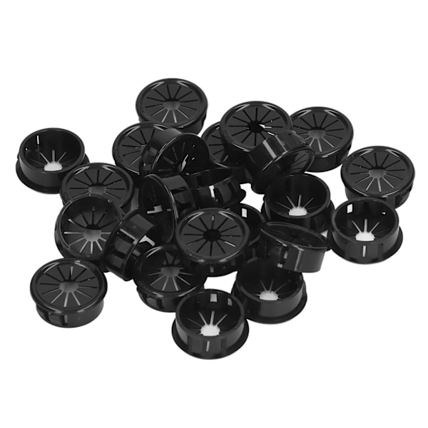 100Pcs Petal Shaped Cable Cord Grommet Excellent Insulation Wire Grommets Hole Cover for Distribution Box Inner Hole Diameter 30mm/1.2in RSB 30