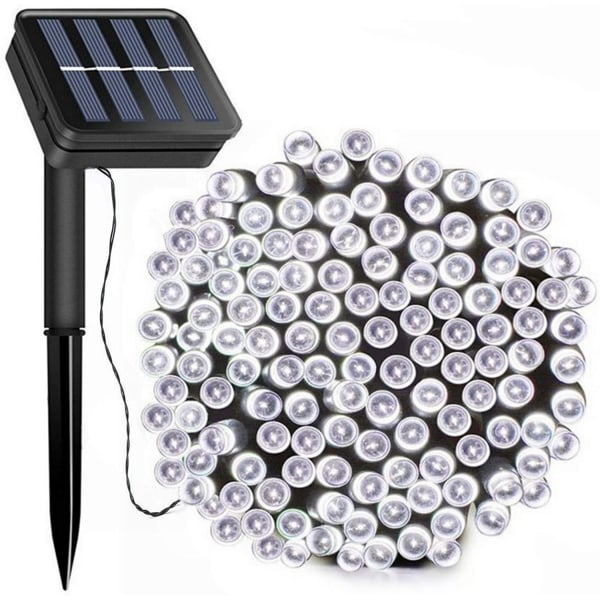 Lichterkette Außen Solar,FANSIR LED Solar Lichterkette 22m 200 L