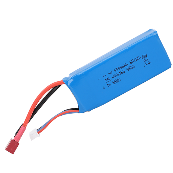 Batteri til WLtoys V950 Fjernstyret Helikopter Reservedel 11.1V 1500mAh RC Tilbehør