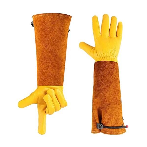 Sheepskin garden gloves gardening labor protection stab-proof