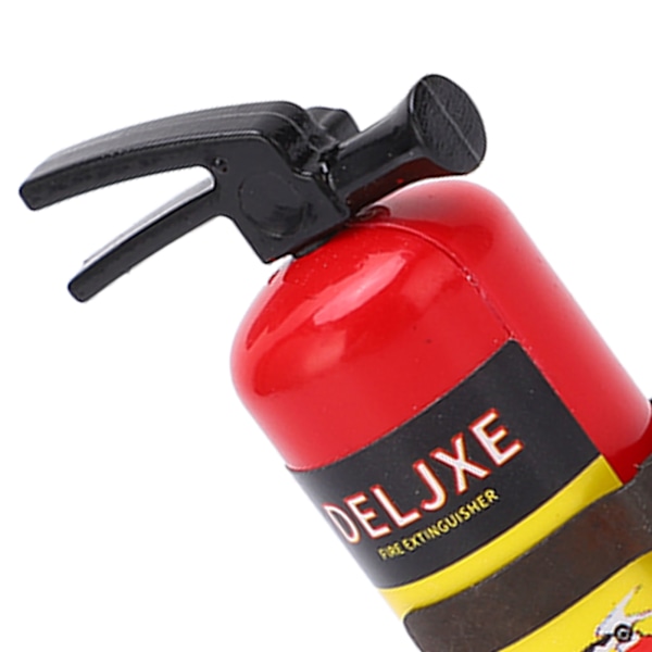 RC-auton paloextinguisherin simulaatiosuunnittelu Elävä Kevyt Mini Paloextinguisher Leikki RC-auton Tarvikkeet Punainen