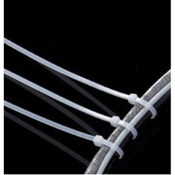 Buntebånd, glidelåsbånd 100 STK Oppgradering Nylon selvlåsende wire