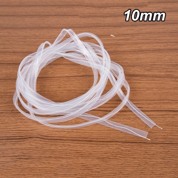 Silikonrör, Längd 5M, Vattentät, 10/12mm 10mm