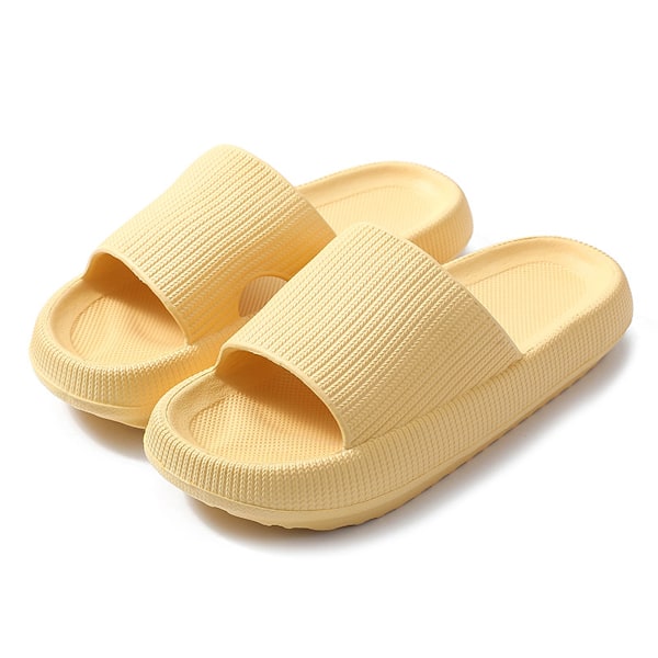 Chagoo Cozislides Original, Super Bløde Hjemmesko med Anti-Slip, Unisex Tyk Sål Hurtigtørrende Åben Tå Stil Slippers