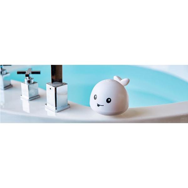 HLXY Baby Bath Leke, Vann Spray Whale Squirt Toy LED lyser opp