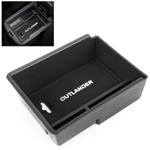 Auto Central Console Storage Box Armrest Tray Fit for Mitsubishi Outlander 2019‑2020