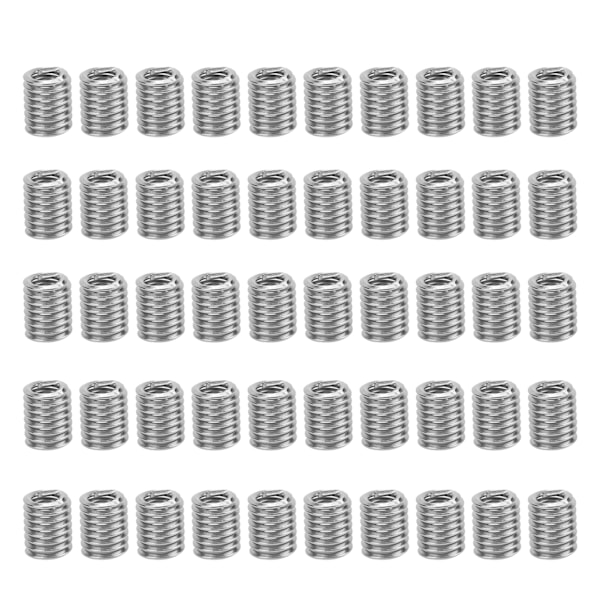 50Pcs Thread Inserts Wire Protection Sleeve Repair Tool Fastener Hardware US Standard 10‑24x2D