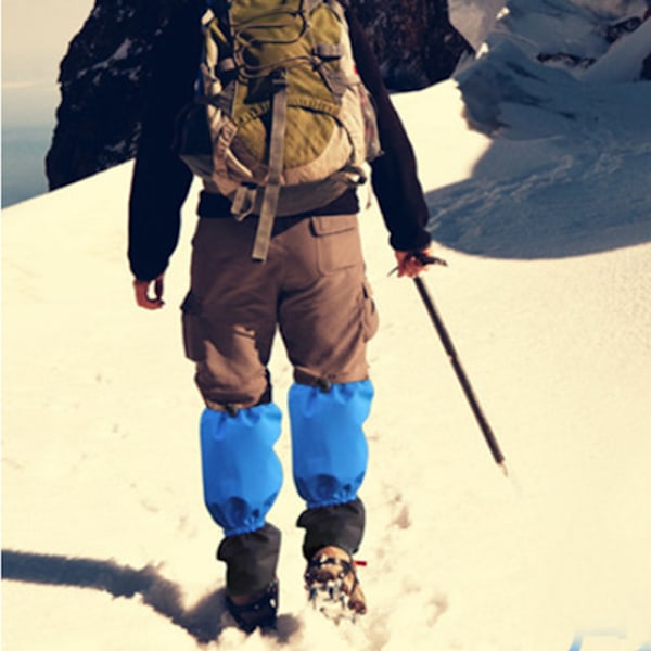 Gaiters Vandtäta Utomhus Gaiters Regnskydd Fästingsskydd med Velcro Fästning för Män och Kvinnor för Jakt Klättring Cykling Promenader