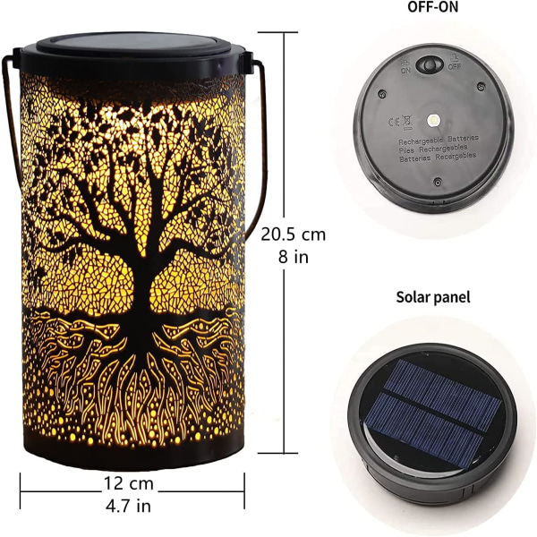 Solar Lantern Lights, Hanging Lights Outdoor, Pathway Lights, So