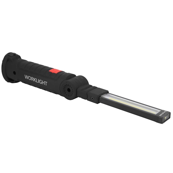 Laddningsbar USB-ficklampa Multifunktionell Vikbar Arbetslampa COB LED Campingficklampa