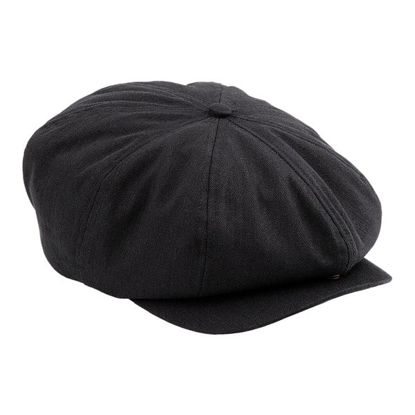 L/57-59, SVART, Gatsby HERRINGBONE, Gubbkeps, svart