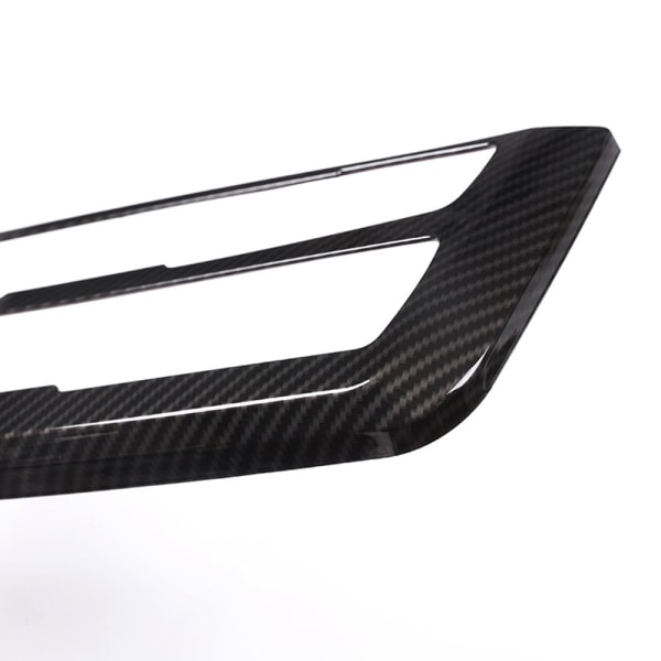 Carbon Fiber Style ABS Plast Center Dekoration Ram Trim För 3 4 Series Carbon Fiber Car Panel Cover Trim GT F30 F32 F34 2013-2018