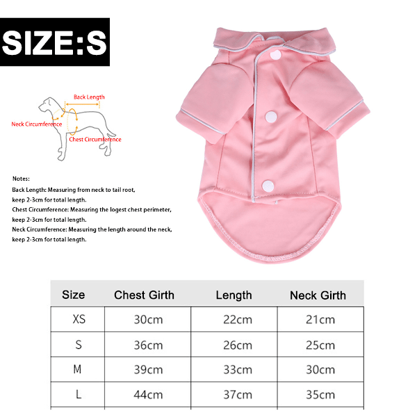 Pienille Koirien ja Kissojen Silkki-Pyjamat, Pehmeät Lemmikkipaidat Loungewear Pentujen Vaatteet, Kissojen Unipaita (Vaaleanpunainen)