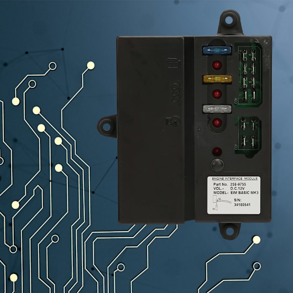 DC 12V Nopeussäädinohjauslevyn rajapintamoduuli EIM 258-9755 Moottorin säädin