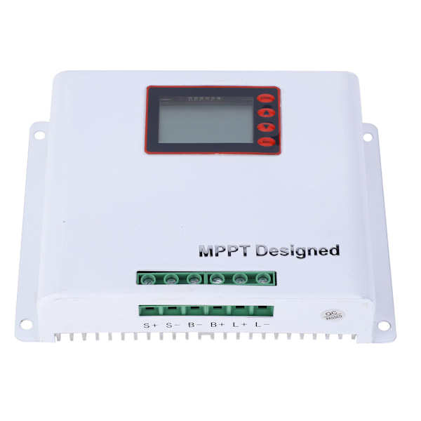 MPPT Solcelleladningsregulator Husholdning LCD Solbatteri Regulator 12V/24V 30A