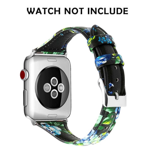 Leather Bands Compatible with Apple Watch 38mm-40mm /42mm-44mm,
