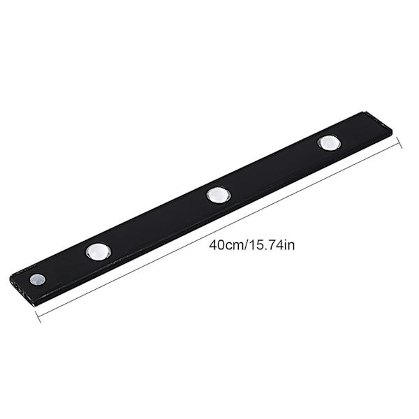 underbelysning,USB-laddare,dimbar,lampa black 30cm