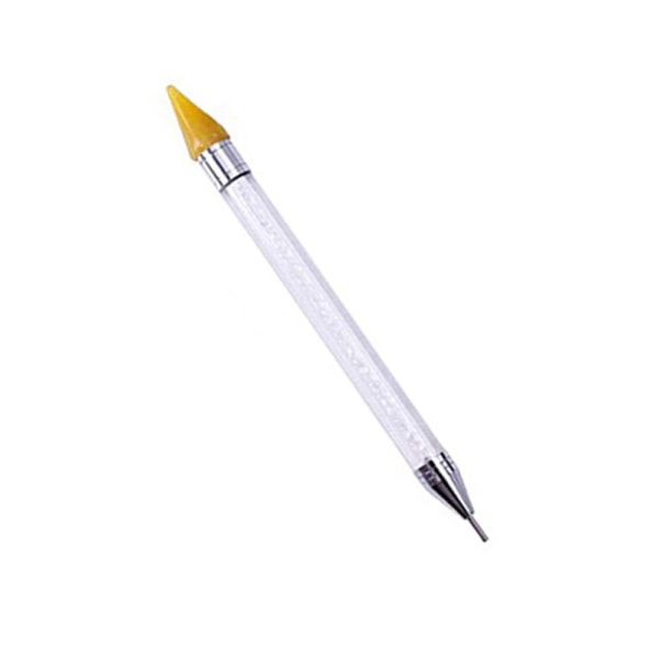 Rhinestone Picker Wax Pencil Pen Double Head Pick Up Applikator