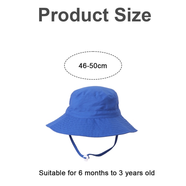 Barn Solhatt Andningsbar Bucket Hat Summer Play HatBeach cap