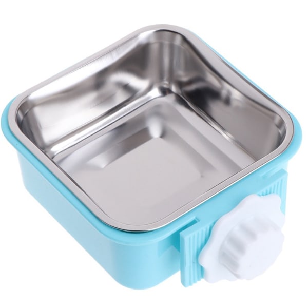 Dog Bowl, Stainless Steel Removable Hanging Food Water