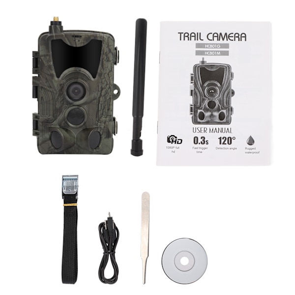 Wateproof 3G MMS 16MP 1080P HD Outdoor Night Vision Trail Hunting Camera