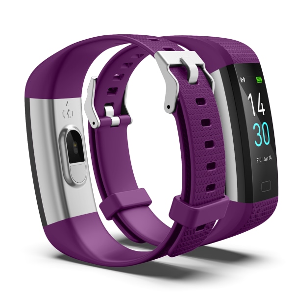 Ny Smart Armbånd Fitness Tracker med blodtrykksmåler,