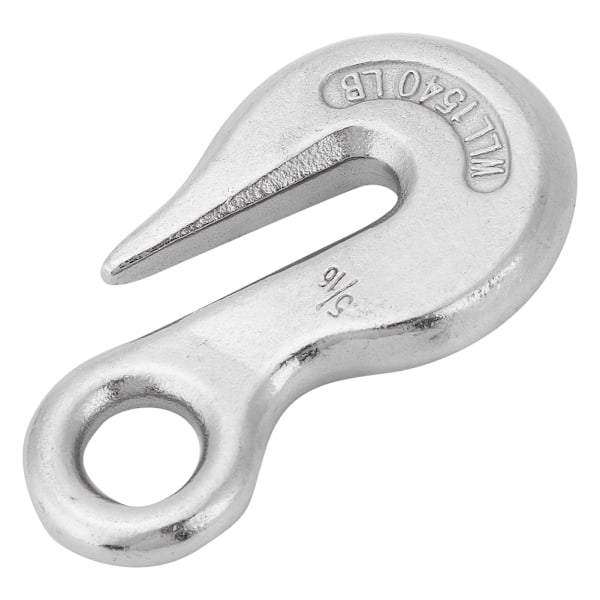 Holdbare Øjenløftende Cargo Snap Hooks i Rustfrit Stål til Roning og Kajak Tilbehør 5/16\"