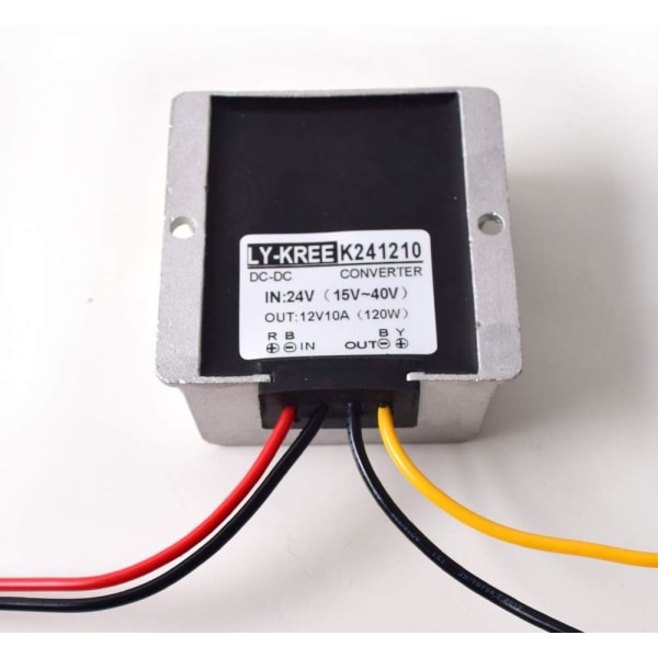 DC 24V à 12V Step Down 10A 120W Convertisseur d'alimentation Voi