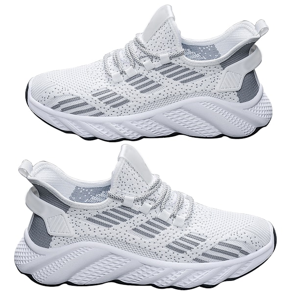 Men's Running Shoes Sports Mesh Sneakers Breathable Casual Sneakers Fashion Fitness Casual Shoes