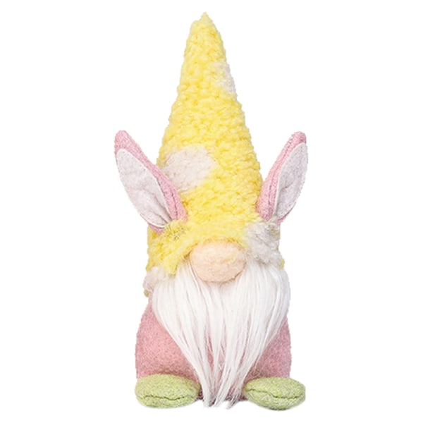 Easter gnome decorations, elf plush doll rabbit gift ornaments