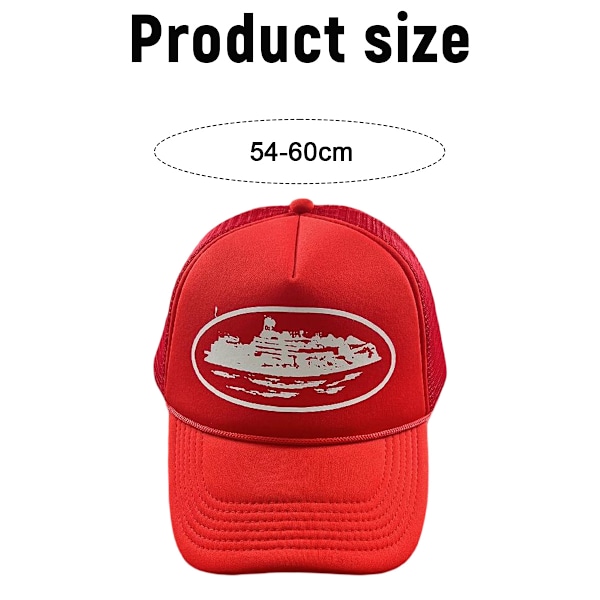 Corteiz CRTZ Hat 22ss Grænseoverskridende Amerikansk Trendmærke Truck Cap Casual Print Baseball Cap Sommer til Mænd og Kvinder