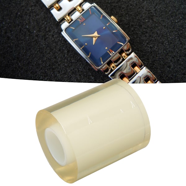 Watch Static Protective Film Tape High Transparency Anti Static Scratch Resistant 80mm Width White Watch Strap Protective Film