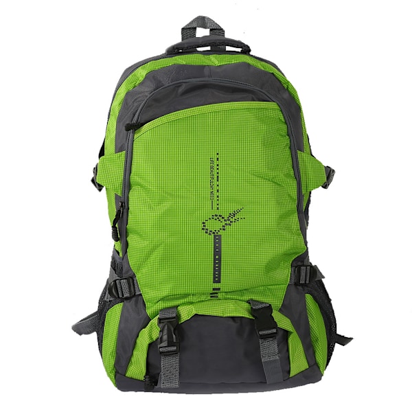 45L Vanntett Sportsveske i Nylon - Tursekk for Hiking, Camping, Klatring, Reise - Grønn