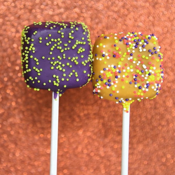100 kpl Lollipop tikkuja, vaahtokarkkeja, Food Safety Creative