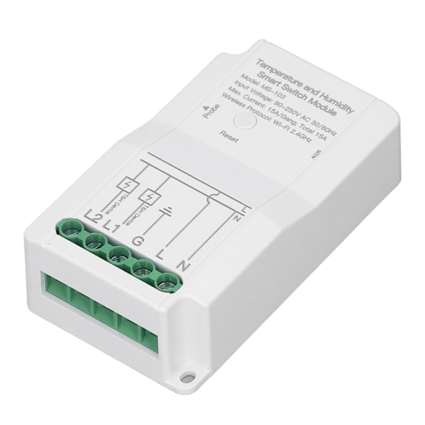 Temperatur og Fuktighet Smart Brytermodul Tidtaking Fjernkontroll Intelligent Kontroller Sondenhet 90?250V