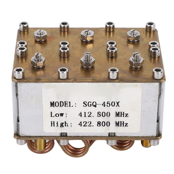 UHF Duplexer 10W 400 til 470MHz SMA Hun-Hovedet Forbedret Trådløs Dækning til Repeater Radio