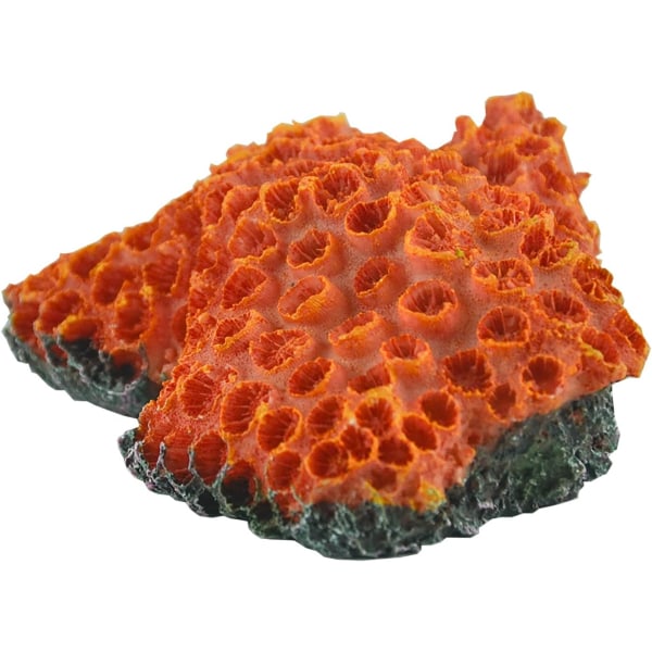 Akvarium Ornamenter Resin Coral Reef Akvarium Supplies til Tema