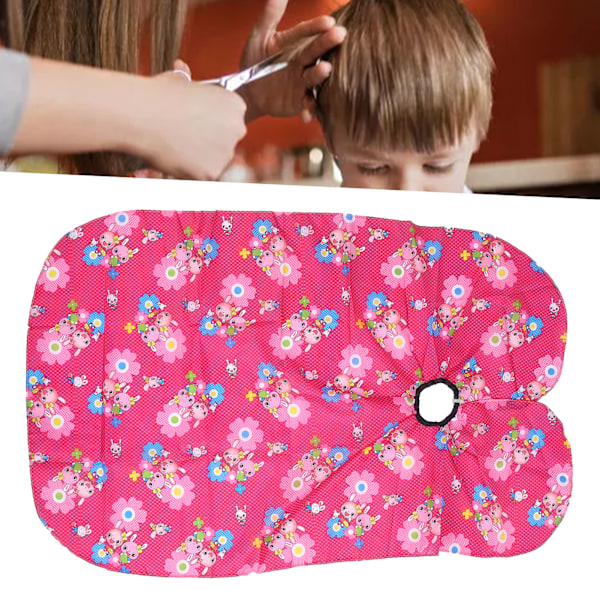 Cute Cartoon Pattern Children Hairdressing Cape Hairdresser Hair Cutting Gown Barber Shop Cape