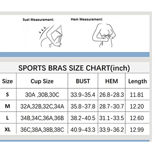 Stelle Dame Langærmet Trådløs Polstret Afgrænset Tanktop Sports-BH Mellem Support til Yoga Træning Fitness (Polar Nat Sort, S)