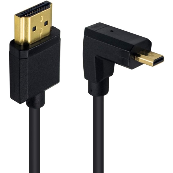 HDMI til standard HDMI-kabel, Micro HDMI til HDMI-spolet kabel,